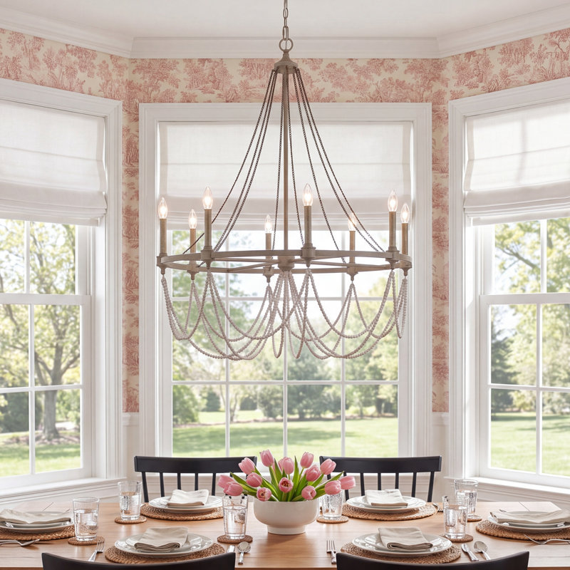 サイン付 Novelbright【Chandelier】 Birch Lane™ 8-Light Chandelier & Reviews | Birch Lane